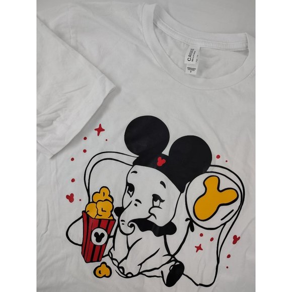 Canvas‎ Little Dumbo White Character Small Tee - Picture 1 of 4